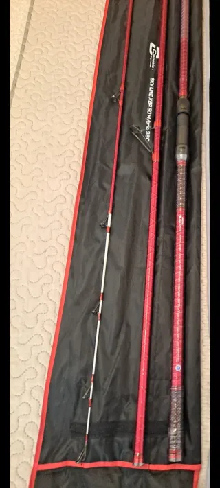 Lote Caña Cinnetic Skyline XSR + Mochila