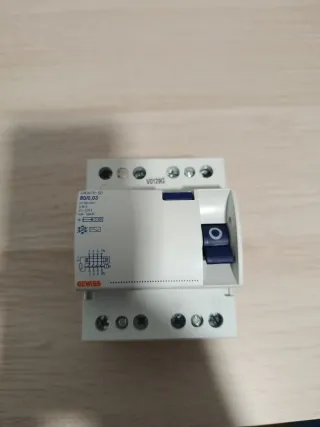 Diferencial Gewiss 4P 80A 30mA