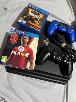 PS4 Pro + 2 Mandos + 2 Juegos