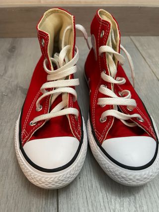 Botas Converse Rojas Talla 36