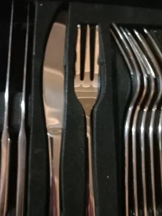 Juego Cuchillo y Tenedor de Carne