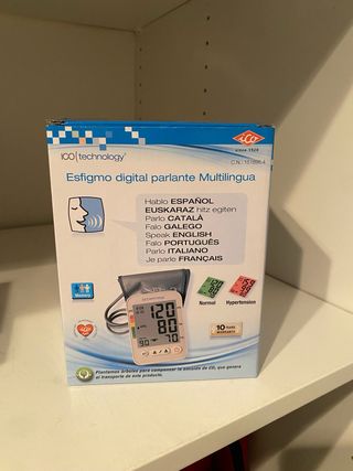 Tensiometro Digital Parlante ICO Multilingua