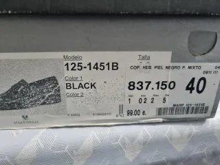 Scarpe Martinelli Uomo Nere