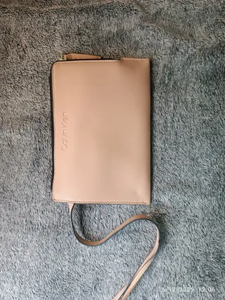Bolso Calvin Klein Beige/Rosa