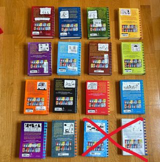 Lote 14 libros colección El Diario de Greg