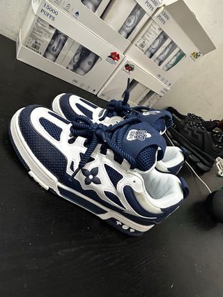 Scarpe Louis Vuitton Blu e Bianche