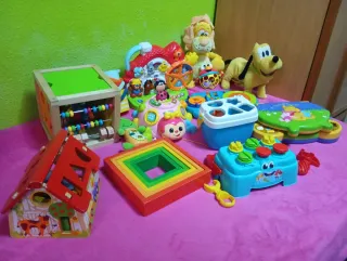 Lote Juguetes Bebé Vtech + Its Imagical chicco