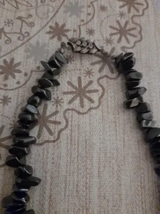 Collar Piedra Natural Plata 925