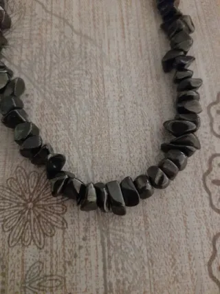 Collar Piedra Natural Plata 925