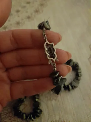 Collar Piedra Natural Plata 925