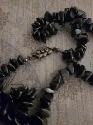 Collar Piedra Natural Plata 925