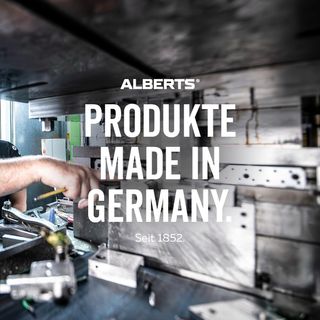 Alberts 202811 Herraje para valla | galvanizado en