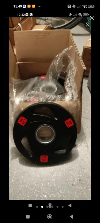 Disco Olímpico 2.5 KG