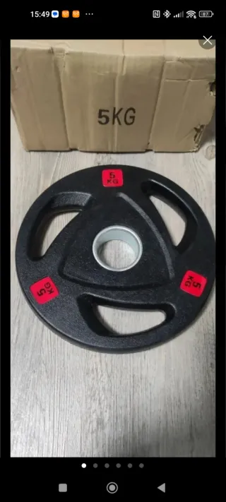 Disco Olímpico 2.5 KG