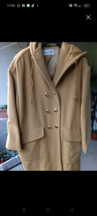 Cappotto vintage beige