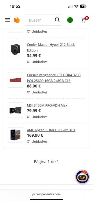 Ordenador Gaming R5 3600 RTX2060