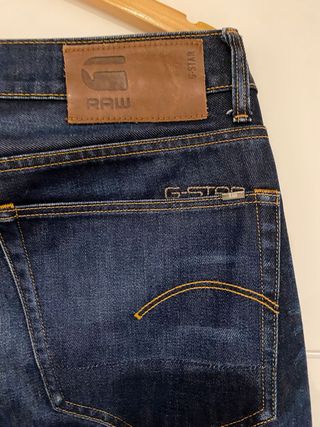 Pantalón G-Star RAW azul corte recto