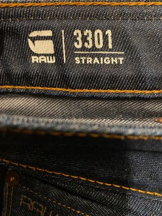 Pantalón G-Star RAW azul corte recto