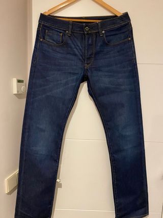 Pantalón G-Star RAW azul corte recto