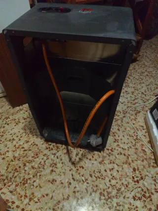 Estufa de gas JOCEL negra