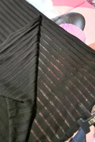 Vestito lungo donna nero