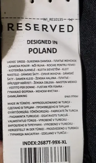 Vestito lungo donna nero