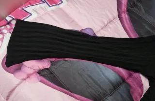 Vestito lungo donna nero