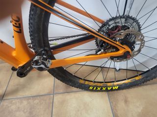 Bicicleta Lector 7 Carbon Naranja