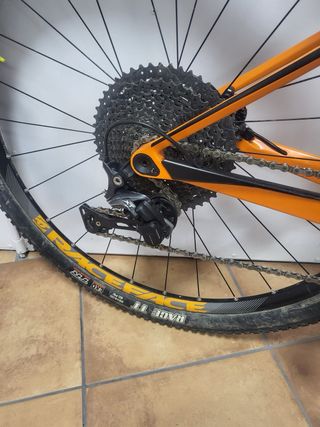 Bicicleta Lector 7 Carbon Naranja