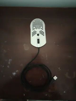Ratón Gaming Blanco con Cable
