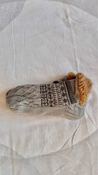 Zapatillas casa calcetín calentitas
