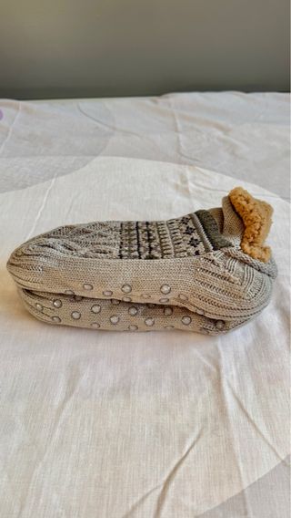 Zapatillas casa calcetín calentitas