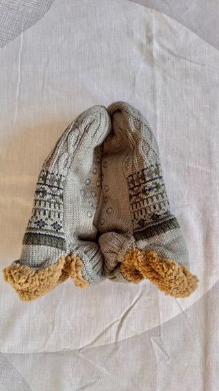 Zapatillas casa calcetín calentitas