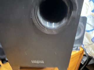 Altavoces Creative 2.1 Negros