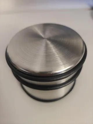 Tope de puerta de acero inoxidable