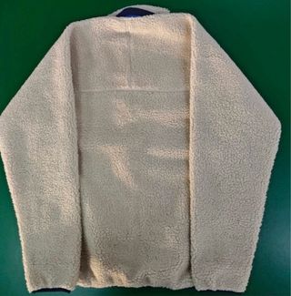 Forro Polar Patagonia Beige y Azul