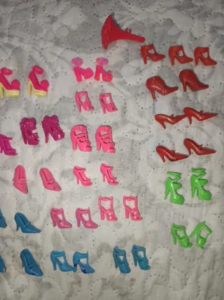 Barbie zapatos o  muñecas similares de tamaño pie!