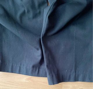 Pantalones de pinzas negros