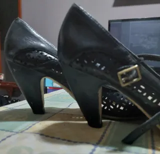 Zapatos Vintage Negros