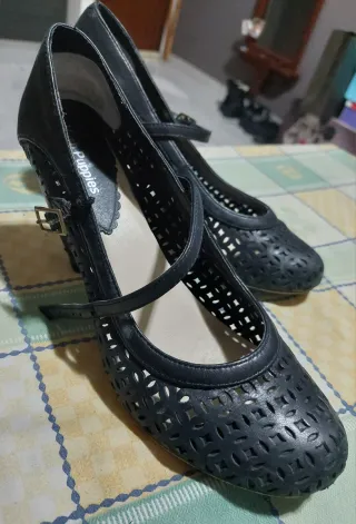 Zapatos Vintage Negros