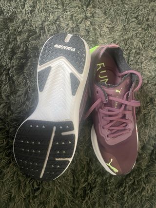 Zapatillas Puma Entrenamiento Morado/Verde