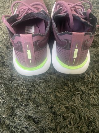 Zapatillas Puma Entrenamiento Morado/Verde