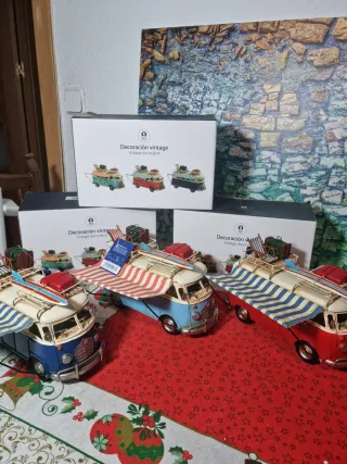 Figuras Decorativas Vintage Furgonetas