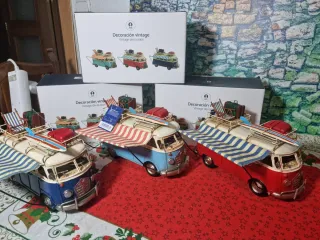 Figuras Decorativas Vintage Furgonetas