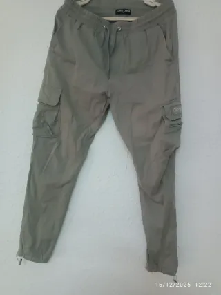Pantalón CARPE OMNIA Hombre Talla L Gris