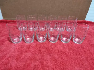 12 Bicchieri da Birra in Vetro