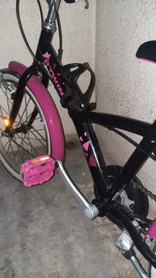 Bicicleta niña Btwin rosa