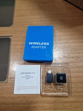 Adaptador Inalámbrico CarPlay Android Auto