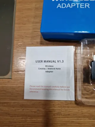 Adaptador Inalámbrico CarPlay Android Auto