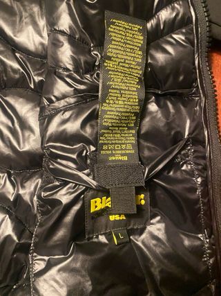 Chaqueta Blauer Albert Negra Talla L